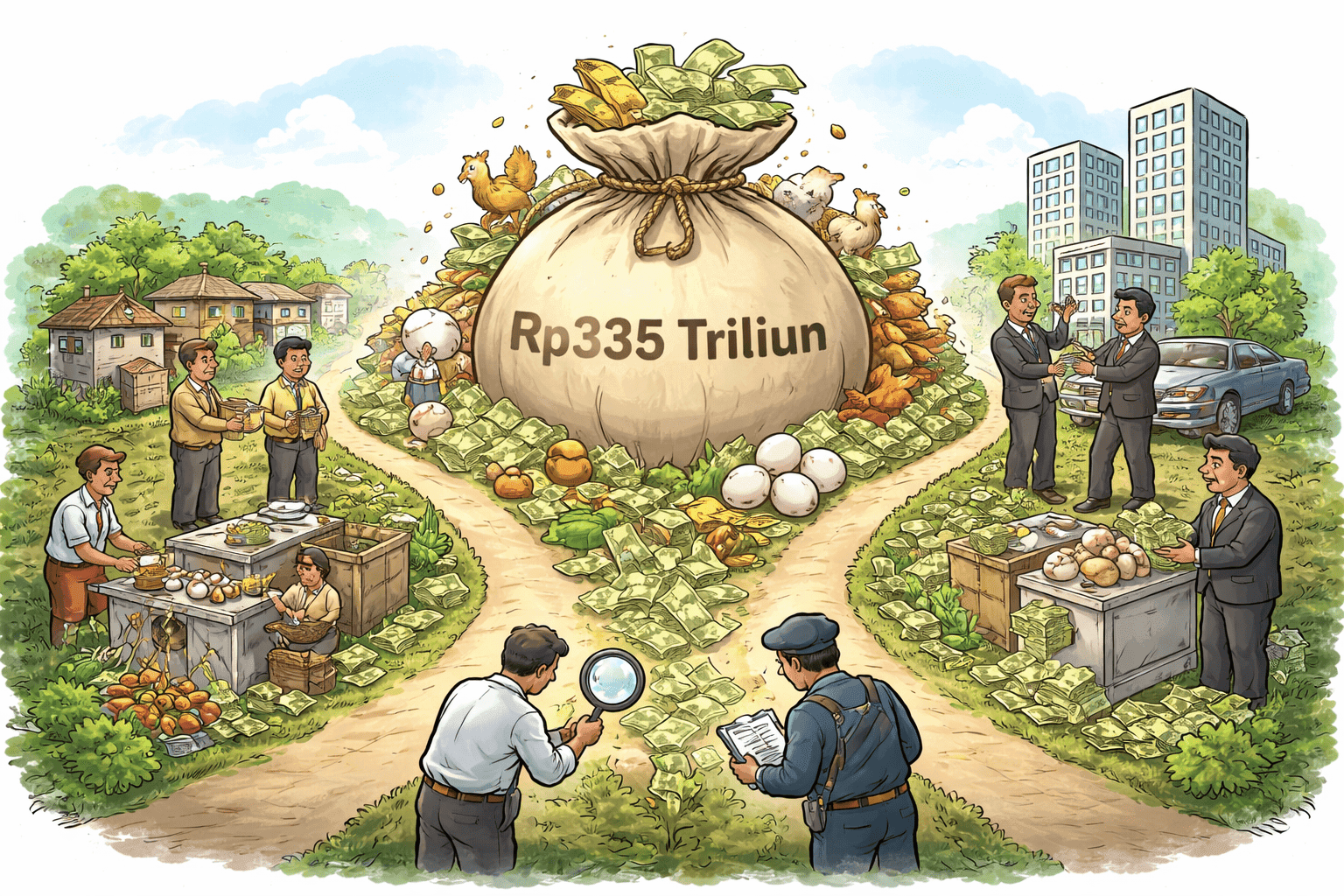 Rp335 Triliun MBG Aceh: Manfaat Rakyat atau Konsentrasi Modal?