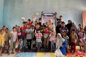 Dosen Unsam Bantu Pemulihan Belajar Anak Penyintas Bencana di Aceh Tamiang