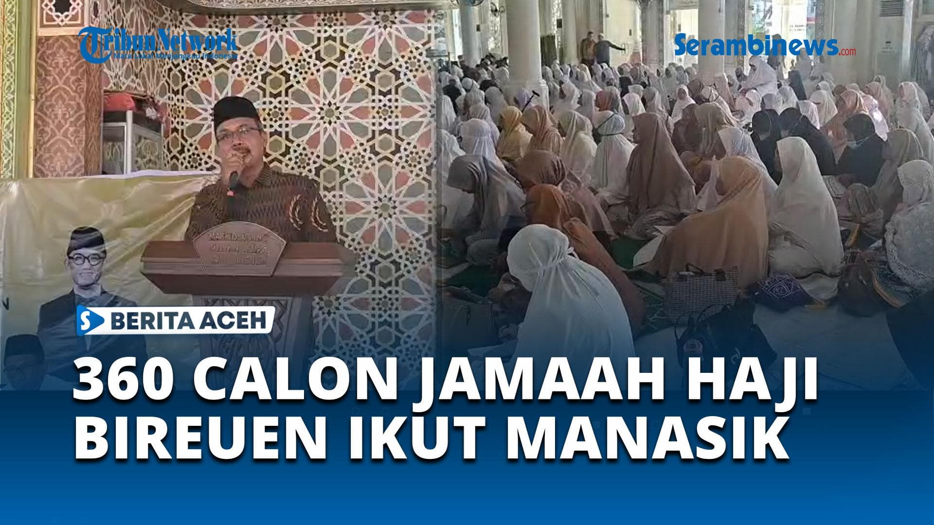 360 Jamaah Haji Bireuen Siap Manasik, Berangkat Mei 2026 - TimelineAceh.com