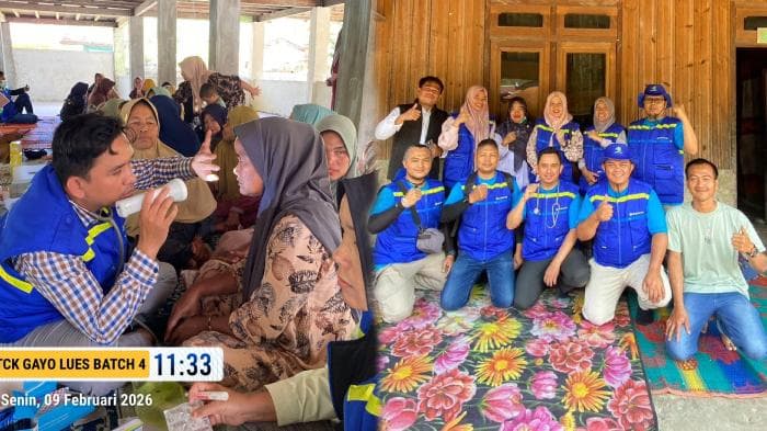 7 Relawan Pidie Berjuang di Gayo Lues, 161 Pasien Ditangani dalam 10 Hari