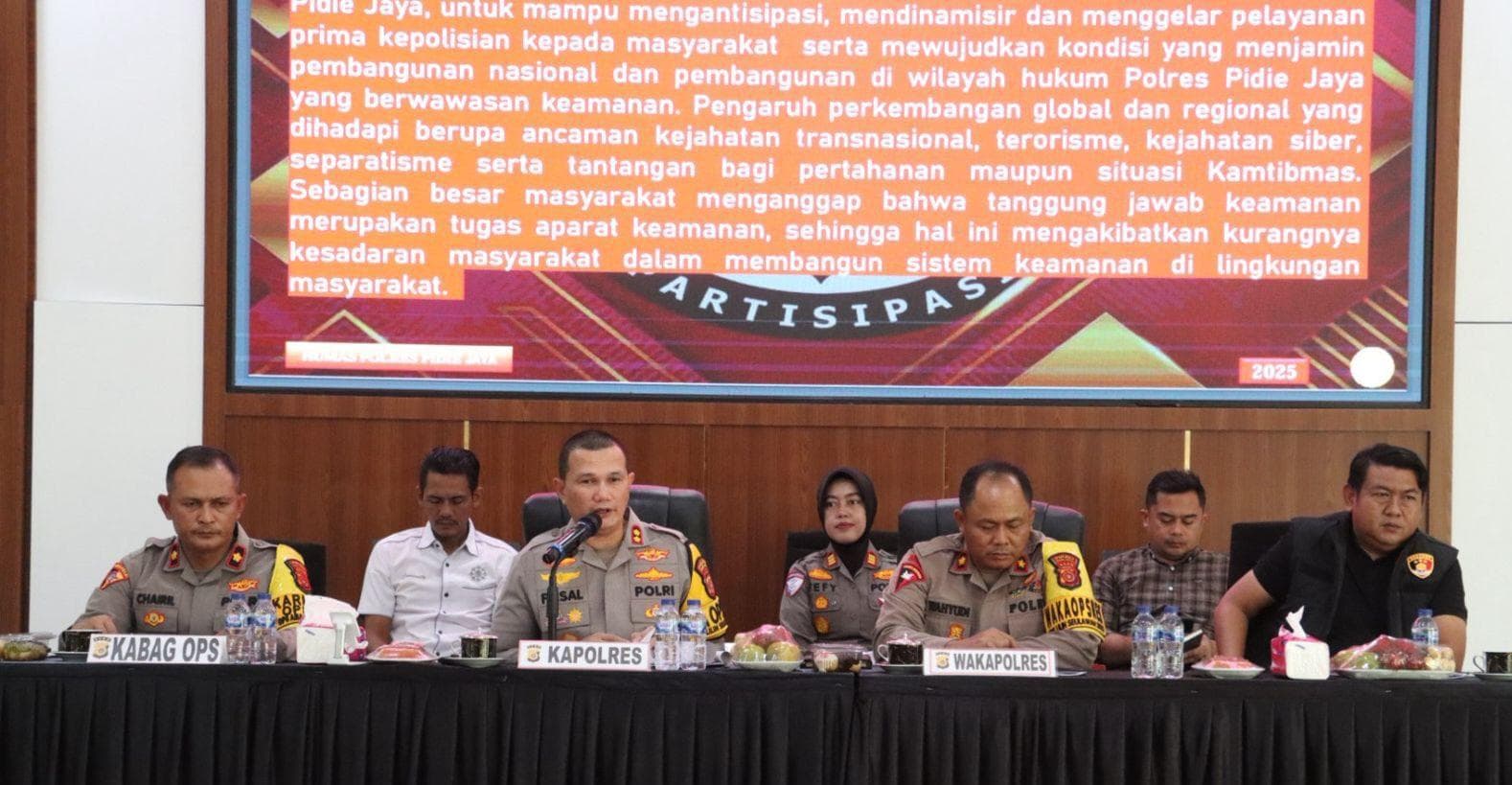 Judi Online Dominasi Kasus Kriminal di Pidie Jaya Tahun 2025