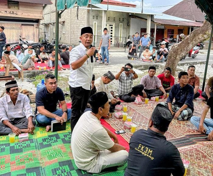 Ketua DPRK Abdya Serap Aspirasi Warga dan Santuni Anak Yatim di Aceh Barat Daya