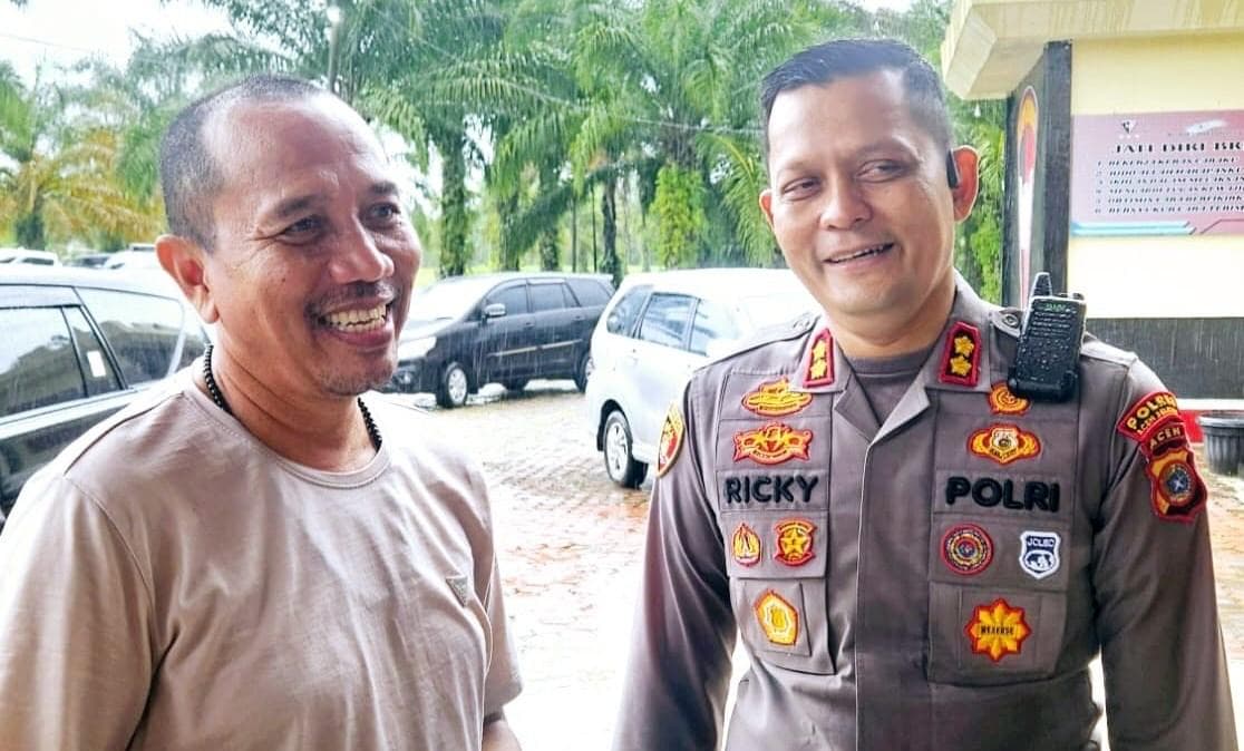 Polres Aceh Selatan Tangani Banjir Ladang Rimba, Warga Trumon Bisa Kembali Beraktivitas