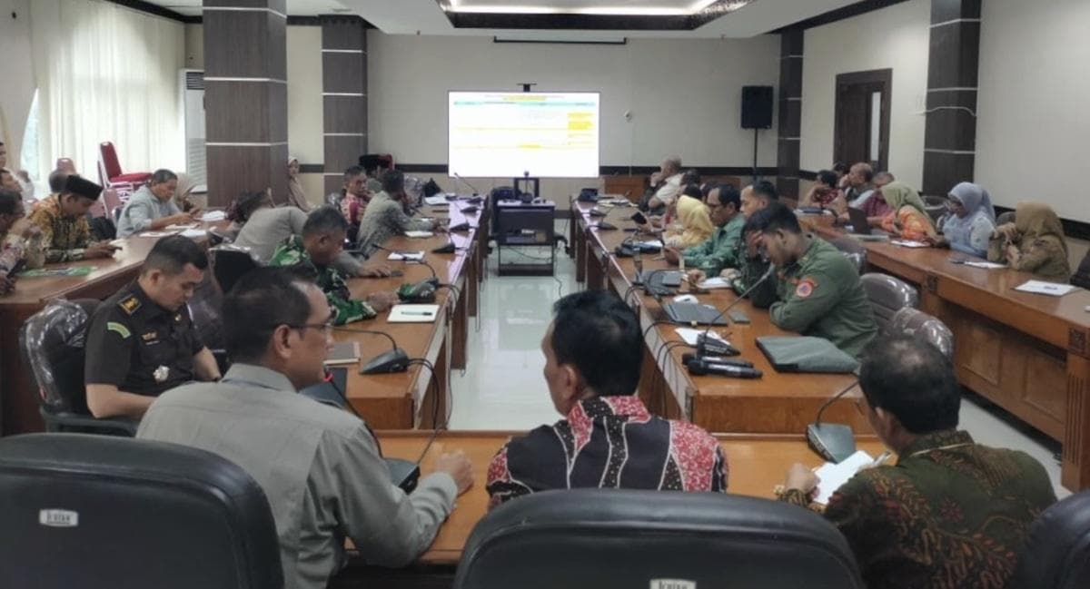 Pemkab Aceh Utara dan Satgas Bahas Percepatan Pemulihan Pascabanjir