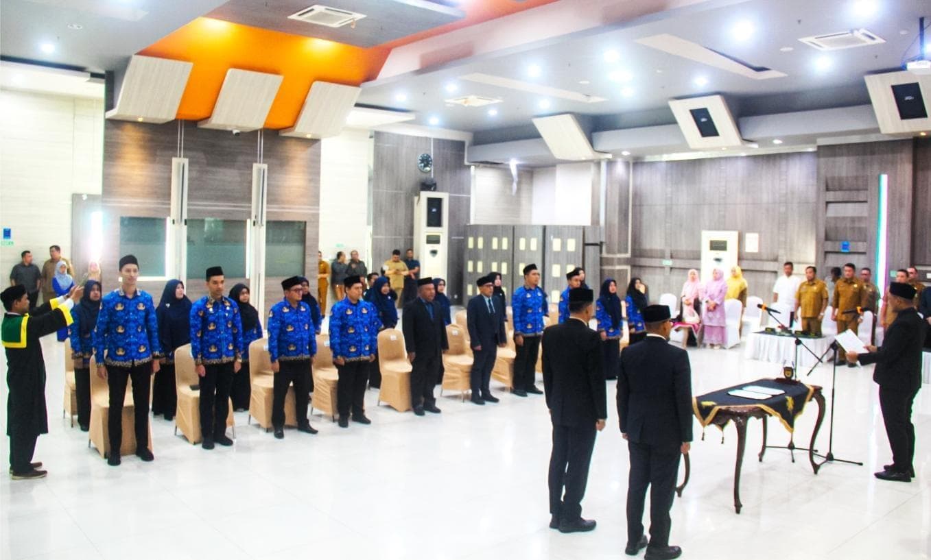 Dua Pejabat Baru Banda Aceh Dilantik, Diminta Cepat Adaptasi untuk Layani Warga