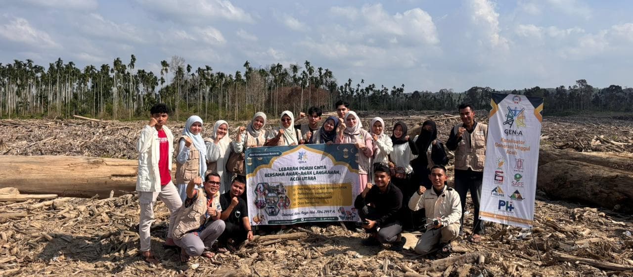 Anak Penyintas Banjir Aceh Utara Dapat Dukungan Psikososial dan Kesehatan di Lebaran