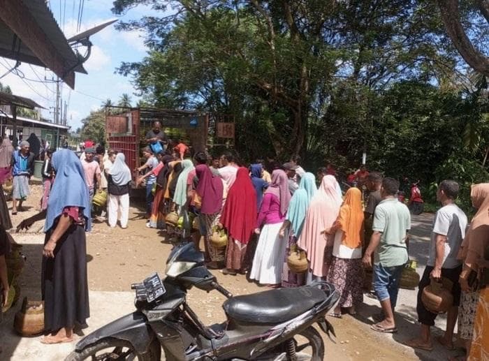 Beredar di Media Sosial, Aksi Emak-emak di Aceh Timur Hadang Mobil Pengangkut Gas LPG