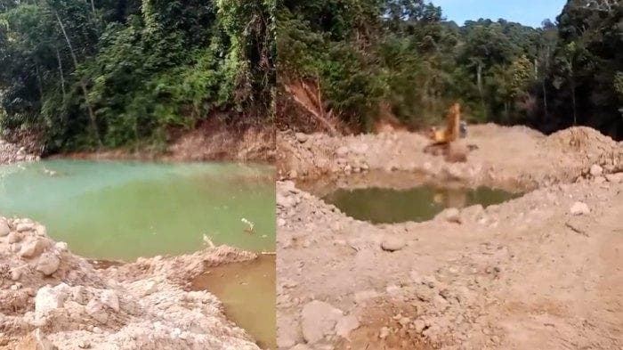WNA Vietnam Diduga Kuasai Tambang Emas Ilegal di Aceh Jaya, Rusak DAS