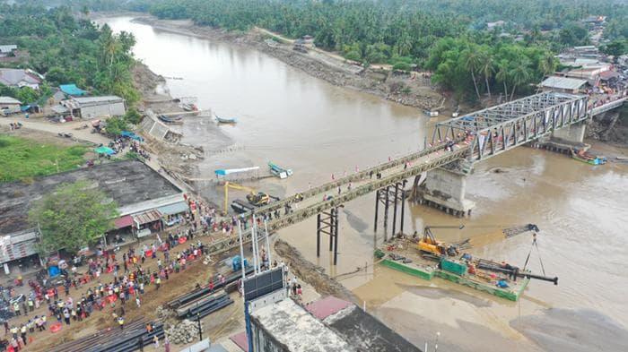 Kedisiplinan Pengguna Jembatan Bailey Aceh Harus Ditegakkan Petugas