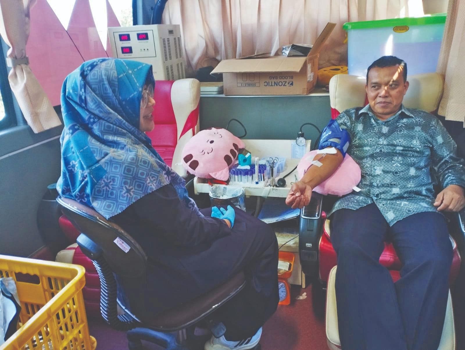 Amil Baitul Mal Aceh Kumpulkan 36 Kantong Darah, Melampaui Target