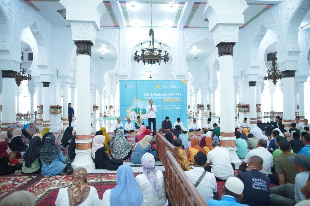 BSI Aceh Salurkan 500 Paket Sembako ke Yatim-Dhuafa di Ramadhan