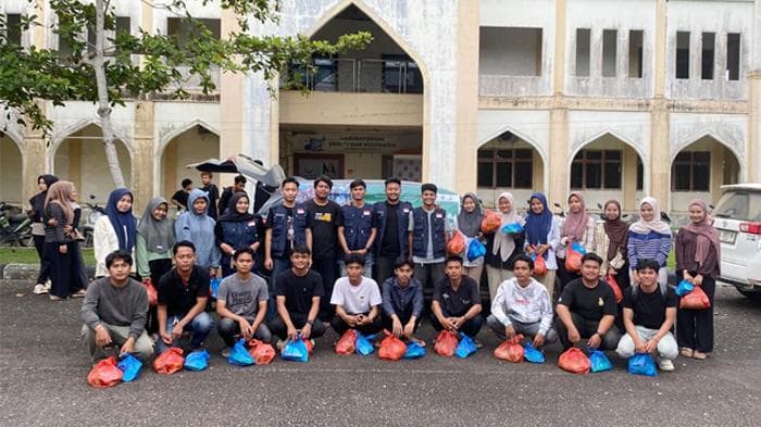 BEM Unimal Salurkan Bantuan Sembako untuk 250 Mahasiswa Terdampak Bencana di Aceh