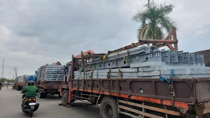 Jembatan Bailey Tiba di Aceh Singkil, Pemulihan Ekonomi Pasca Banjir