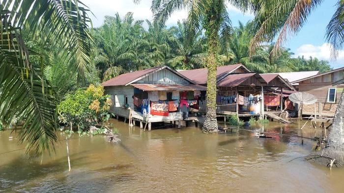 Banjir Genangi Permukiman Penduduk Pea Bumbung -Singkil