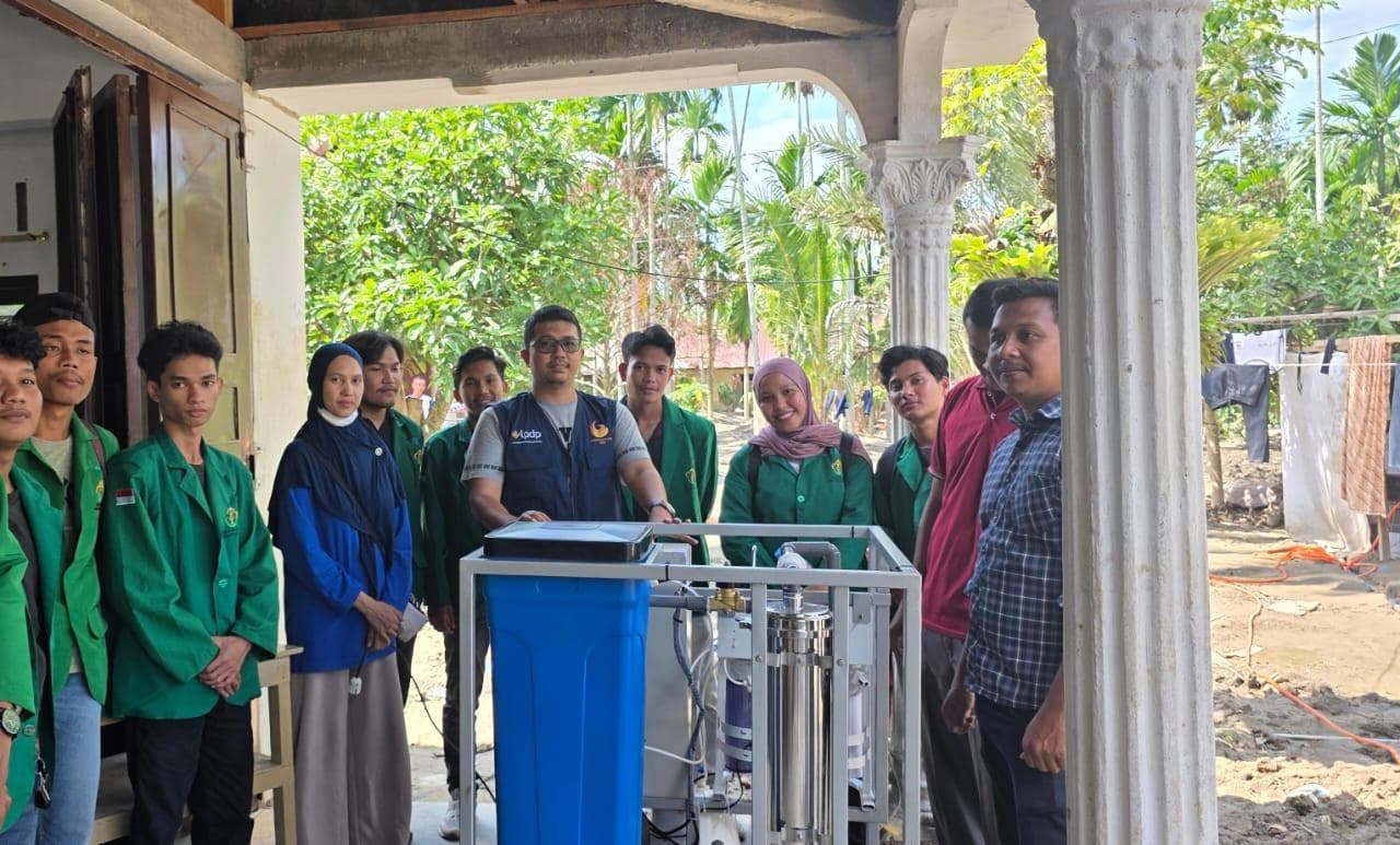 Mesin Air Darurat Ultrafiltrasi dan RO untuk Warga Bireuen Aceh