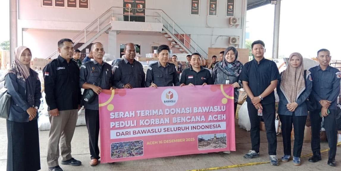 Bawaslu Aceh Salurkan Bantuan bagi Korban Bencana di Sejumlah Wilayah