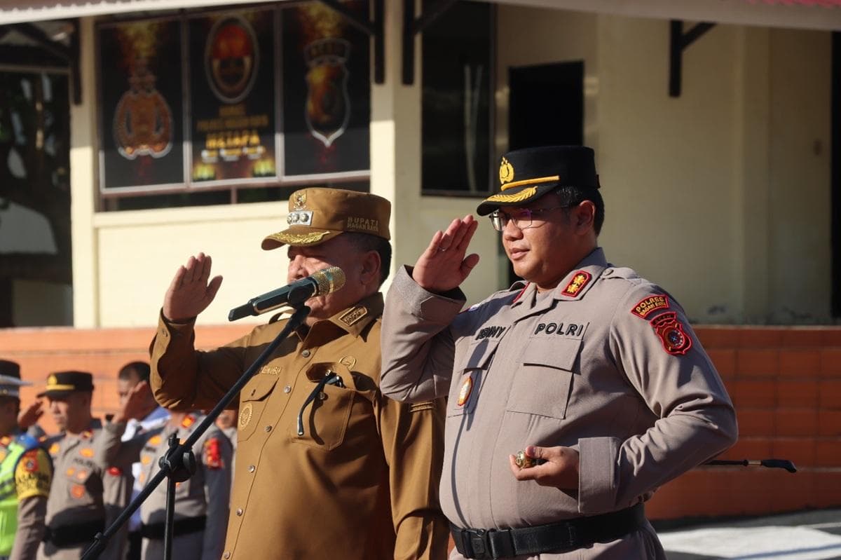 Polres Nagan Raya Siapkan 4 Pos Operasi Ketupat 2026 untuk Mudik Aman