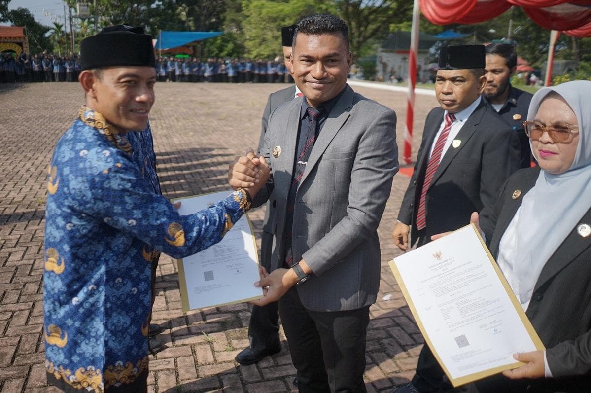 2.065 PPPK Paruh Waktu Abdya Terima SK, Tingkatkan Pelayanan Publik