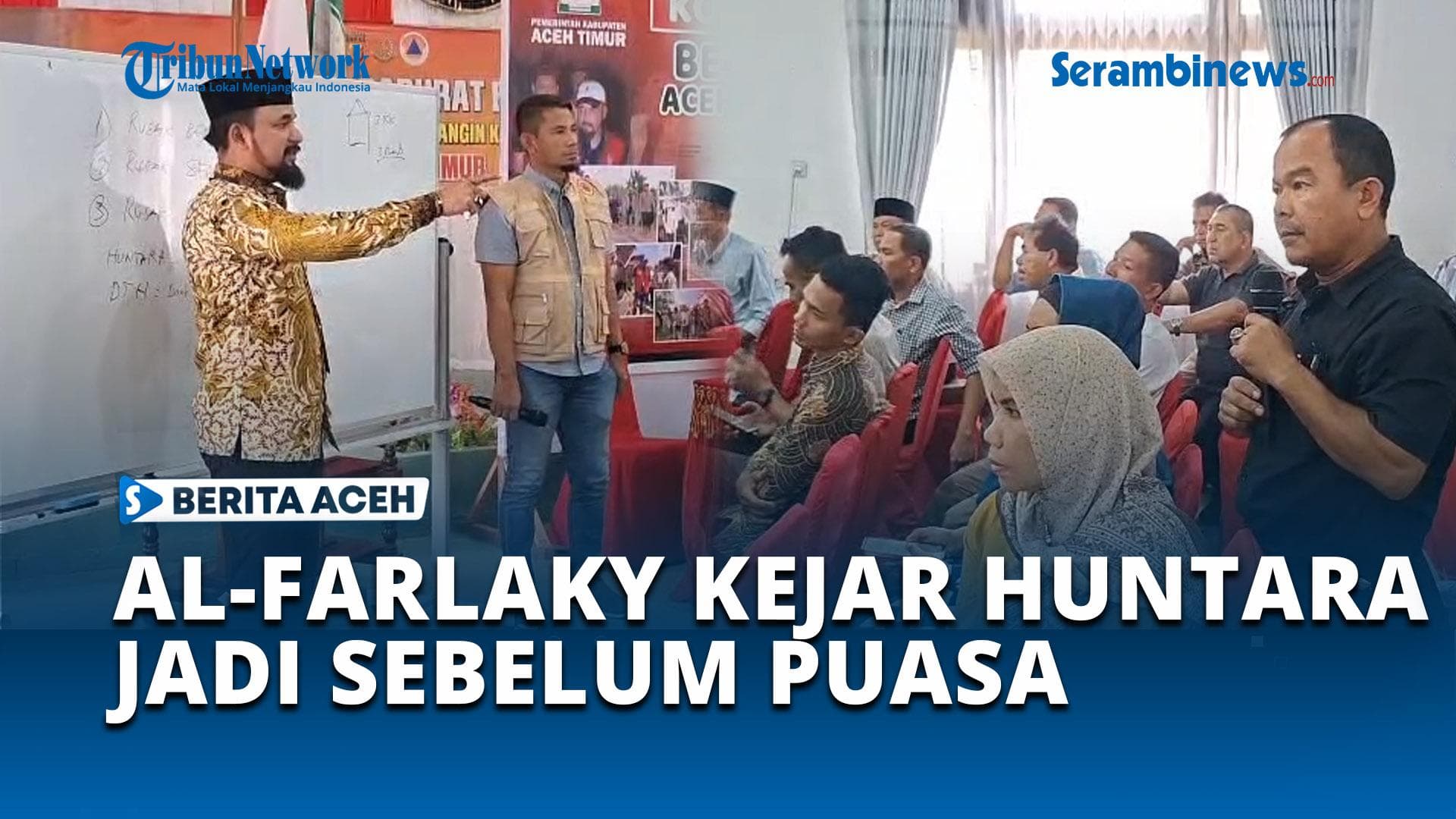 Bupati Aceh Timur Targetkan Huntara Sebelum Ramadhan untuk 4.558 Rumah Rusak Berat
