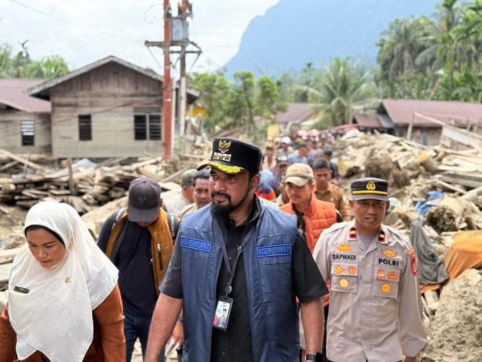 Pemkab Aceh Timur Serahkan Data Huntara untuk 3.360 KK Terdampak Banjir