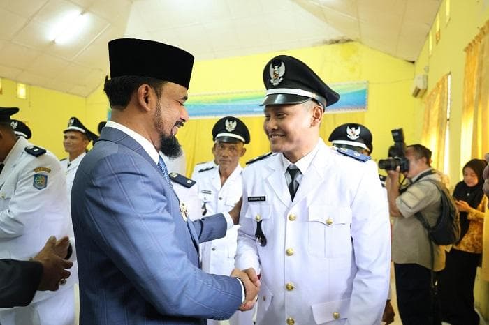 Lantik 68 Keuchik, Bupati Aceh Timur Minta Gercep Bantu Penanggulangan Bencana