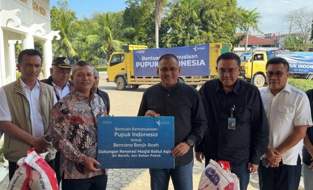 Pupuk Indonesia Salurkan Rp50 Miliar untuk Pemulihan Bencana di Aceh