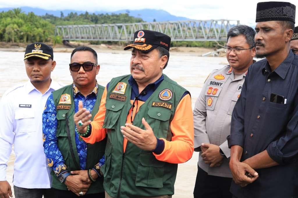 Bupati TRK Usulkan Pembangunan Jembatan Bailey untuk Gunong Kong Nagan Raya