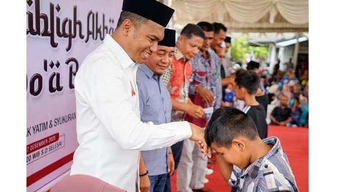 Bupati Abdya Safaruddin Santuni 1.794 Anak Yatim