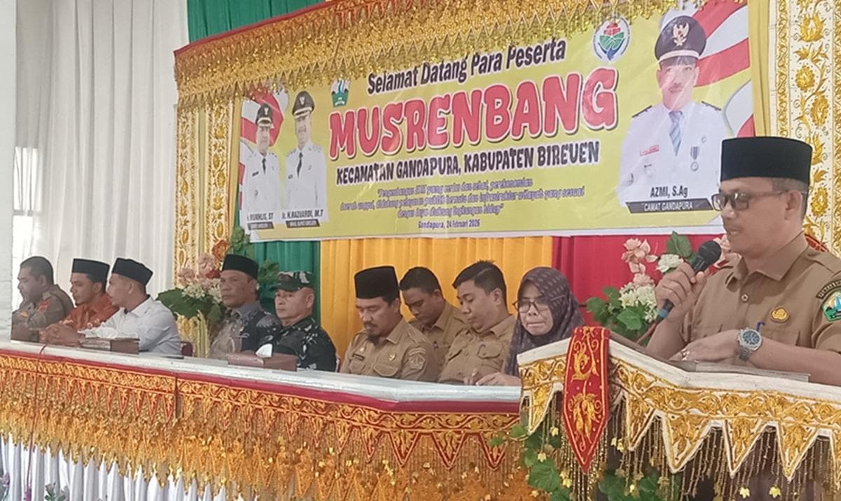 Musrenbang Gandapura Prioritaskan Infrastruktur dan Keagamaan untuk Kesejahteraan Warga