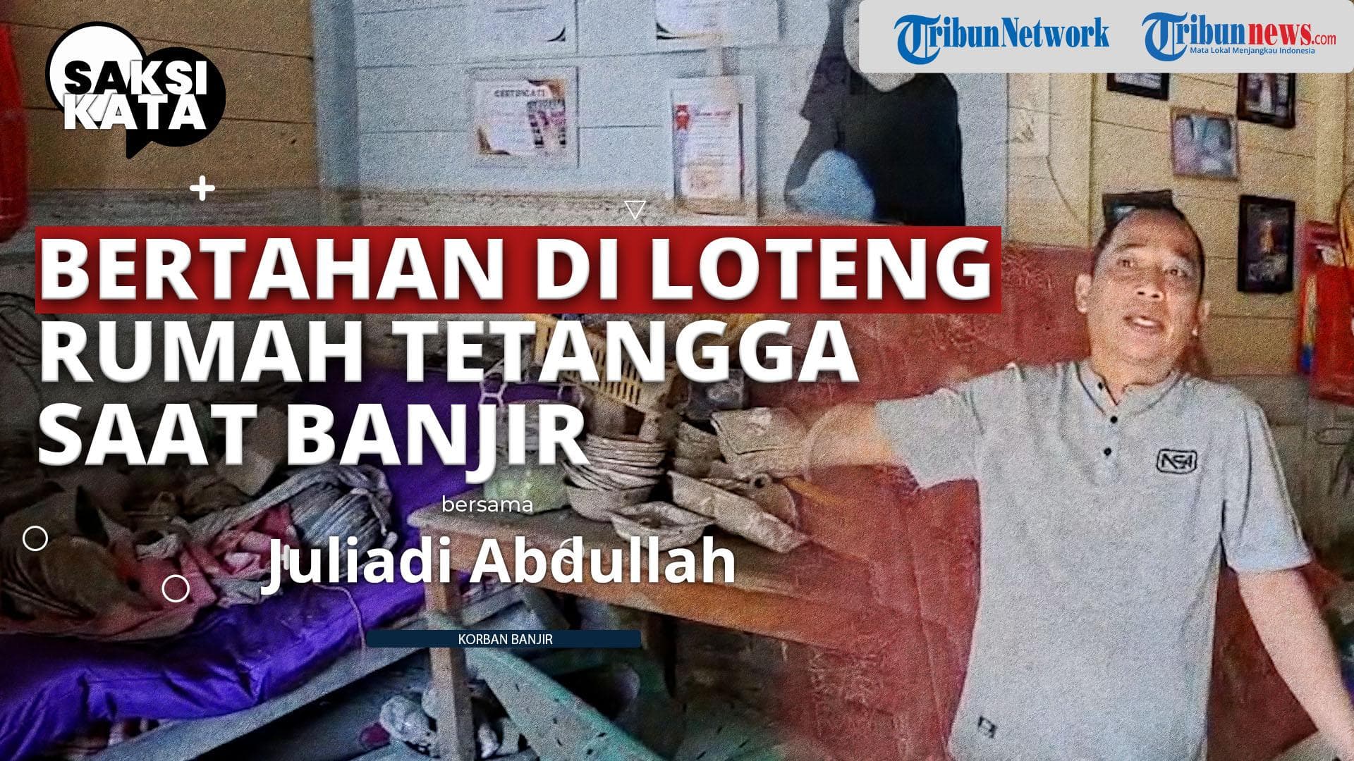 Banjir Bandang Bireuen: Juliadi Abdullah Bertahan di Loteng, 318 Rumah Rusak