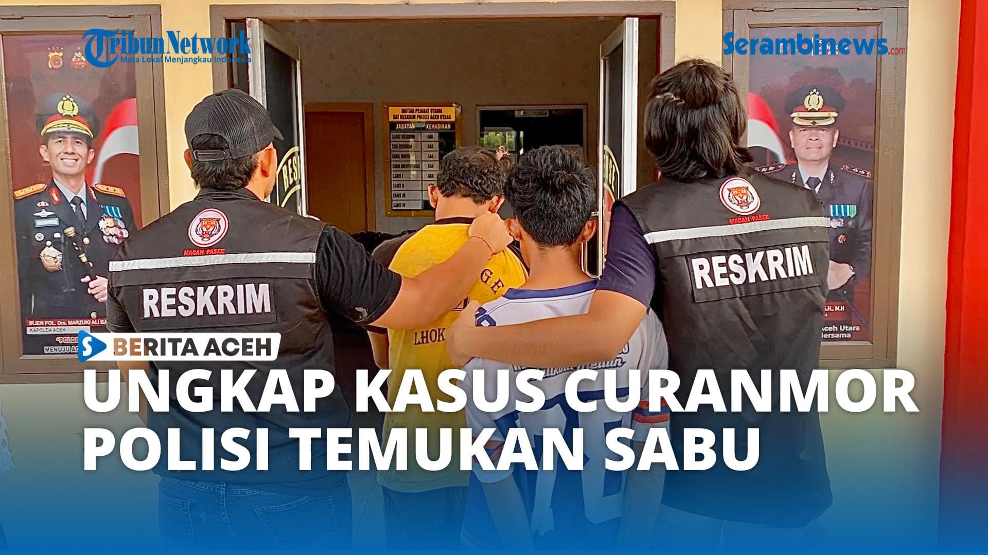 Polisi Aceh Utara Ungkap Curanmor dan Sabu di Lhokseumawe, Dua Pelaku Diamankan