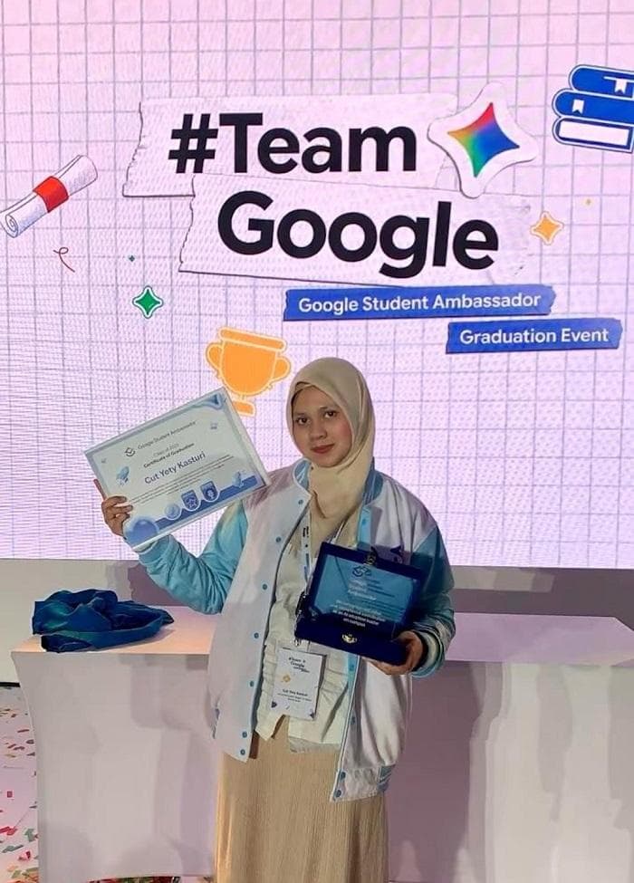 Mahasiswi Aceh Utara Jadi Google Student Ambassador 2025, Inspirasi untuk Generasi Muda