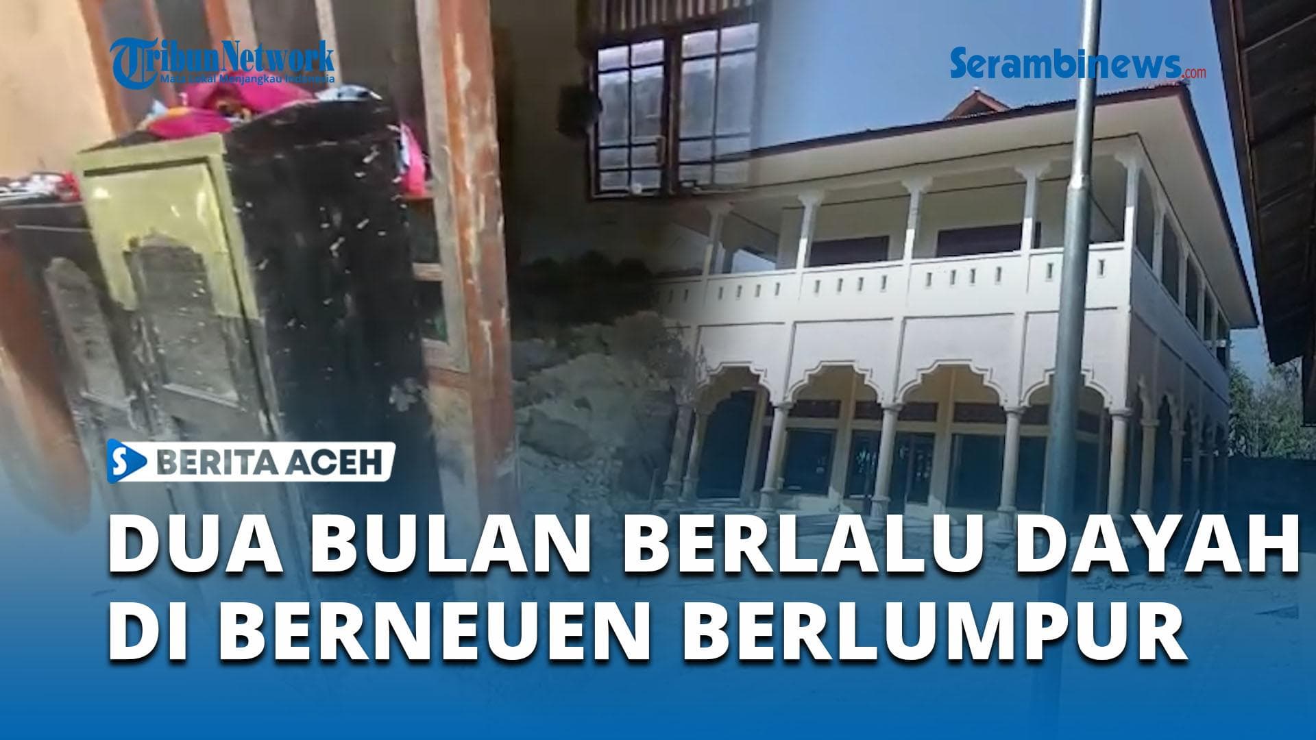 Dua Bulan Pasca Siklon Senyar, Dayah Nurul Hikmah Pidie Masih Berlumpur