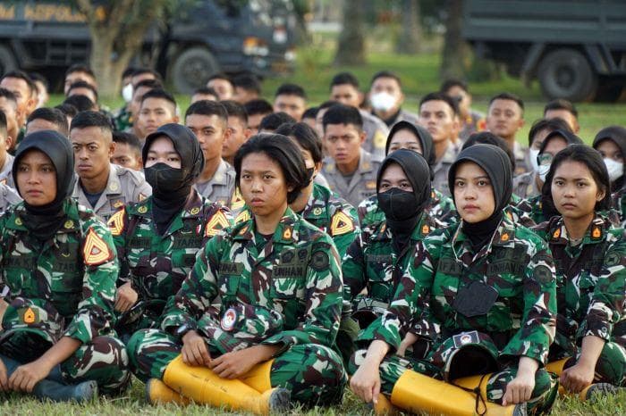 Taruna TNI-Polri Bangkit Semangat Juang di Aceh Tamiang Pasca Bencana