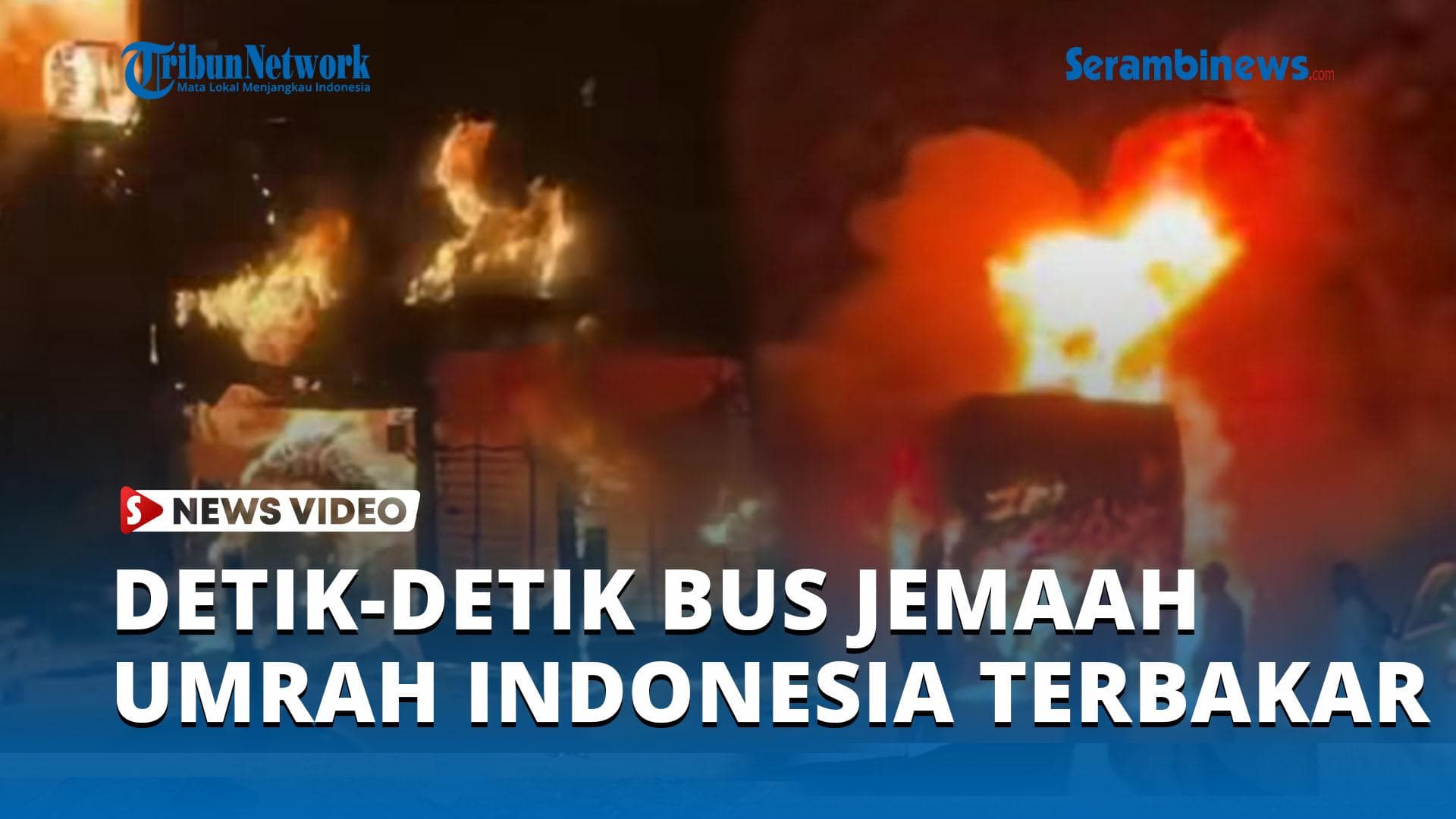 Bus Jemaah Umrah Aceh Terbakar di Arab Saudi, Seluruh Penumpang Selamat