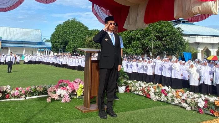 Bupati Tarmizi Pimpin Upacara HAB ke-80 Kemenag di Aceh Barat, Tekankan Kerukunan Umat