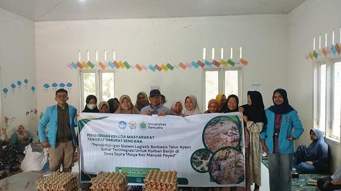 Unsam Bantu Logistik Telur Ayam untuk Korban Banjir di Aceh Tamiang