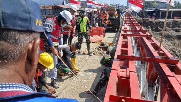 Jembatan Bailey Kutablang Patah, Dishub Diminta Perketat Truk Melintas