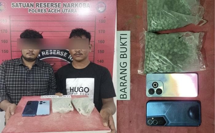 Dua Pria Aceh Utara Dituntut 7 Tahun Penjara karena Peredaran Pil Ilegal