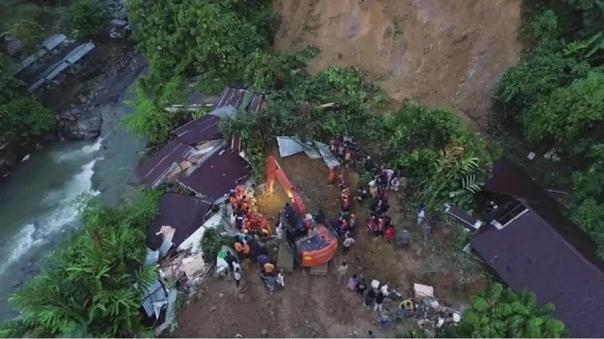Longsor di Sibolangit Tewaskan 5 Warga, 8 Rumah Rusak Parah di Desa Sembahe