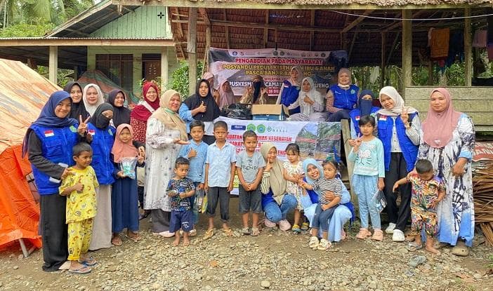 FK Umuslim Bireuen Gelar Posyandu Terintegrasi Hadirkan Dokter Spesialis Kandungan