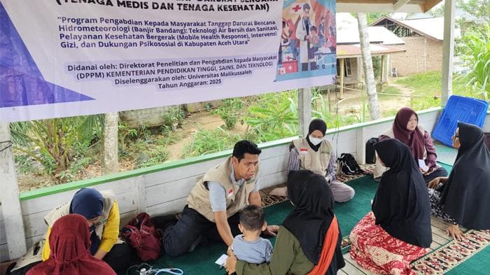Warga Sawang Aceh Utara Alami Penyakit Kulit dan ISPA Pasca Banjir