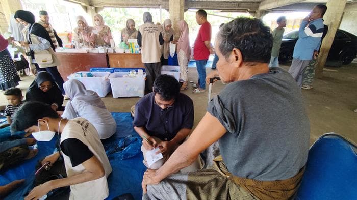 FK Unimal Tangani Dampak Psikologis Banjir di Sawang dan Muara Batu