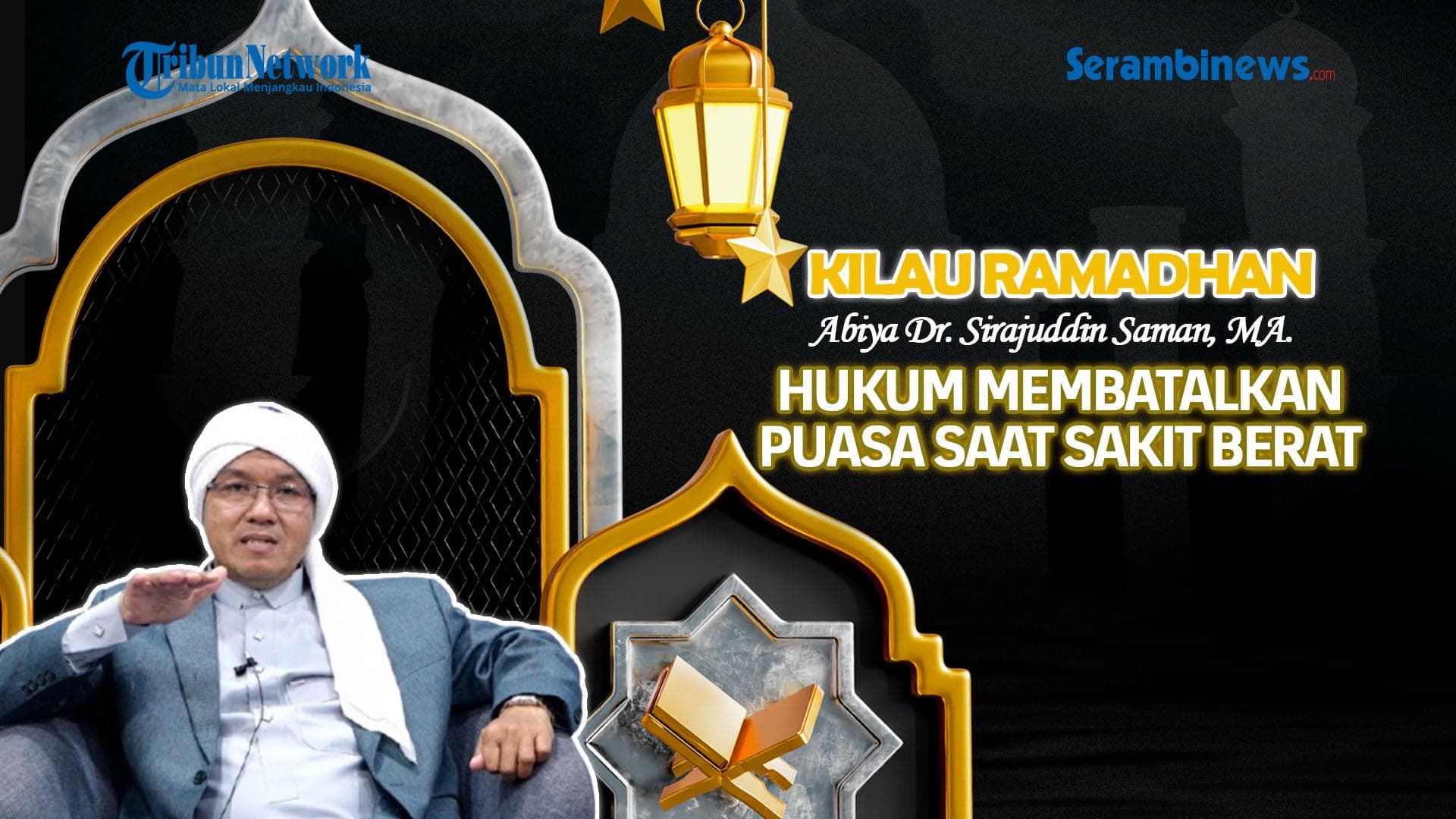 Hukum Batal Puasa Saat Sakit Berat, Penjelasan Dr Tgk H Sirajuddin Aceh