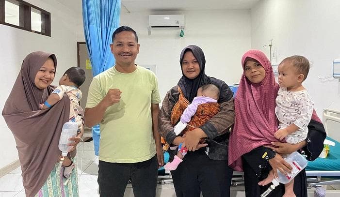 Tiga Pasien Bibir Sumbing Aceh Operasi Gratis di HUT Serambi Indonesia