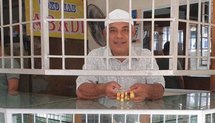 Harga Emas di Pidie Stabil di Tahun Baru, Warga Ramai Investasi