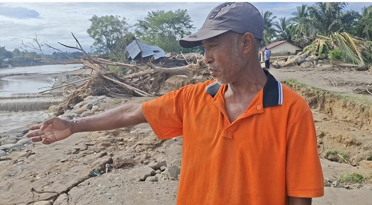 Kesaksian Hamli saat Banjir Bandang Dahsyat Terjang Desa Kapa: Ketika Air Datang dari Dua Arah