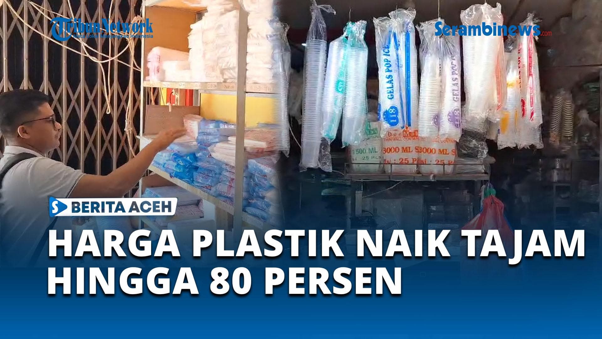 Harga Plastik Naik 80% di Sabang, UMKM dan Pedagang Tertekan