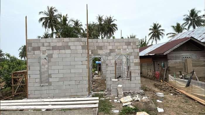 45 Unit Huntap untuk Korban Banjir di Jangka Bireuen Mulai Dibangun