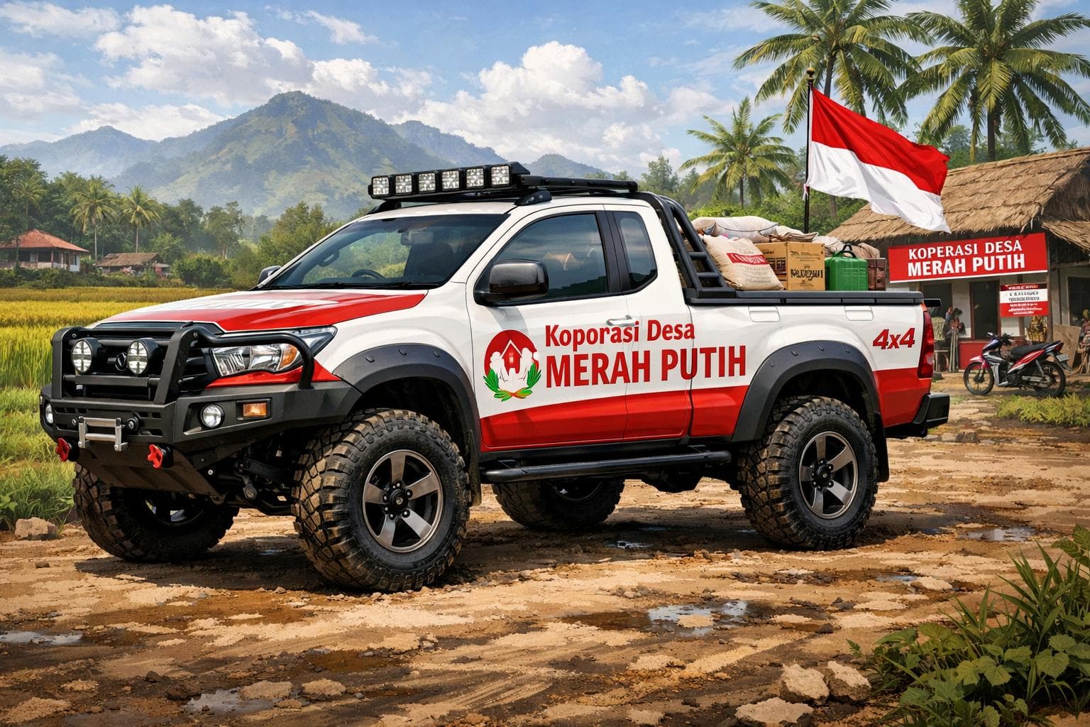 Koperasi Desa Merah Putih Banda Aceh Dukung Pengadaan Mobil Pikap 4x4 Impor India